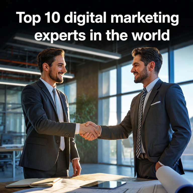 Top 10 st Digital Marketing Expert in the World 2026